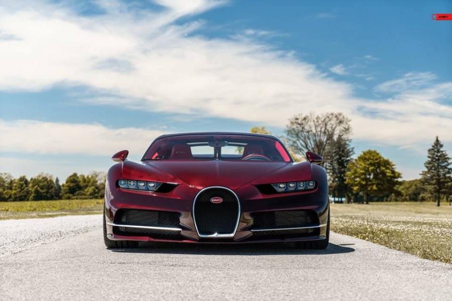  Bugatti Chiron on ANRKY Wheels 2018 года  (фото 10 из 15)